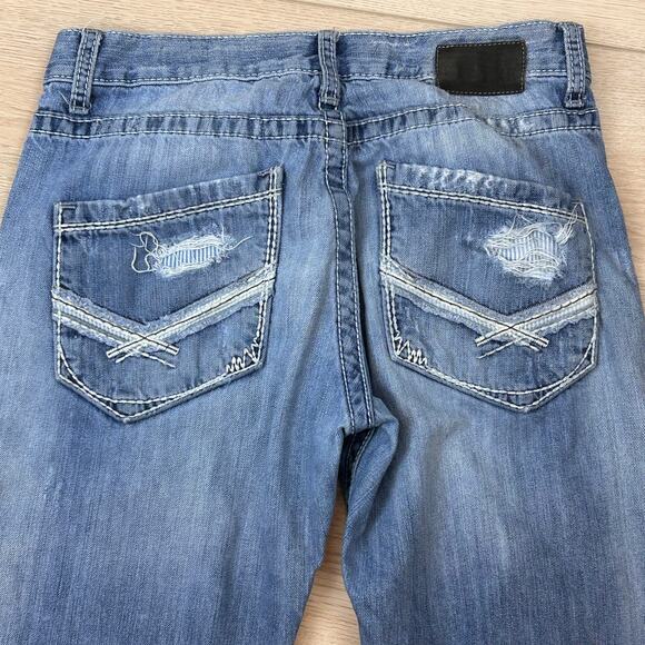 BKE Denim Jeans Carter Bootleg 32 Long - Picture 5 of 10